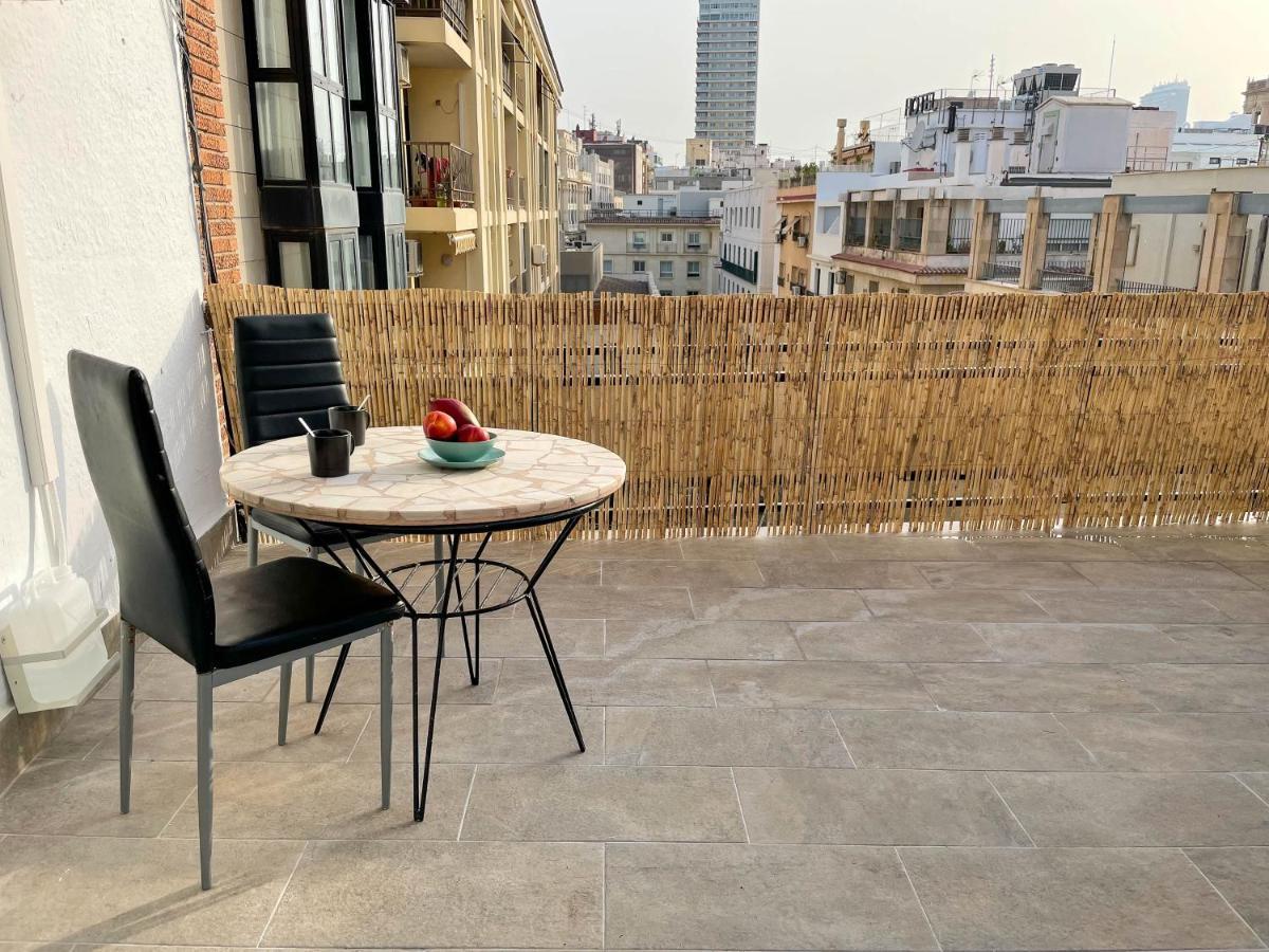 La Terraza. Vistas Al Castillo A 1 Min. De La Playa Alicante Zewnętrze zdjęcie